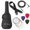 Jameson Guitars Full Size Thinline Acoustic Electric Guitar with Free Gig Bag Case & Picks